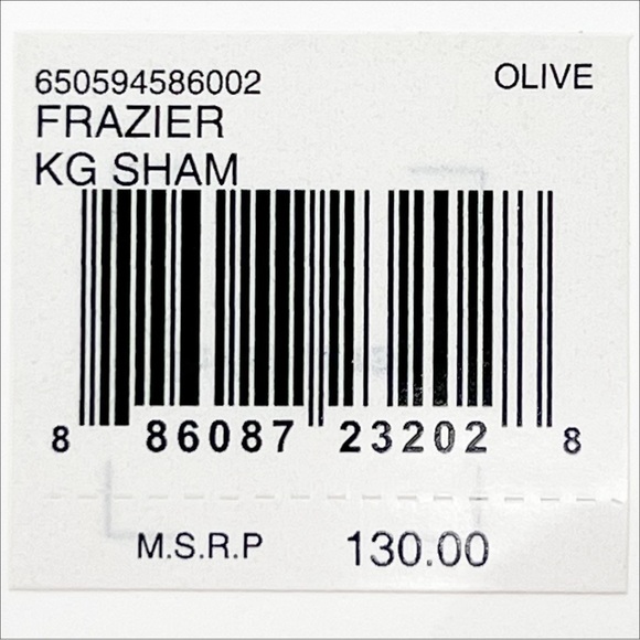 Ralph Lauren Frazier Paisley King Pillow Sham Olive Green Burgundy Blue New NWT - Picture 5 of 7